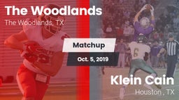 Matchup: The Woodlands High vs. Klein Cain  2019
