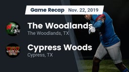 Recap: The Woodlands  vs. Cypress Woods  2019