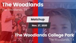 Matchup: The Woodlands High vs. The Woodlands College Park  2020