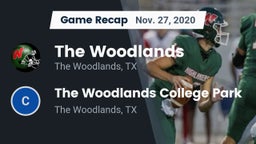 Recap: The Woodlands  vs. The Woodlands College Park  2020