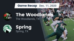 Recap: The Woodlands  vs. Spring  2020