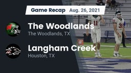 Recap: The Woodlands  vs. Langham Creek  2021