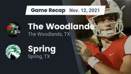 Recap: The Woodlands  vs. Spring  2021