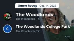 Recap: The Woodlands  vs. The Woodlands College Park  2022