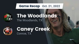 Recap: The Woodlands  vs. Caney Creek  2022