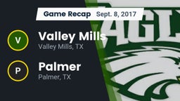 Recap: Valley Mills  vs. Palmer  2017