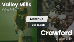 Matchup: Valley Mills High vs. Crawford  2017