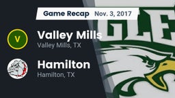 Recap: Valley Mills  vs. Hamilton  2017