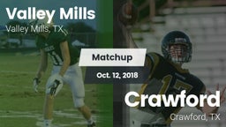 Matchup: Valley Mills High vs. Crawford  2018