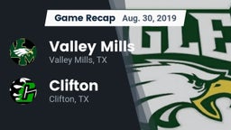 Recap: Valley Mills  vs. Clifton  2019
