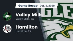 Recap: Valley Mills  vs. Hamilton  2020