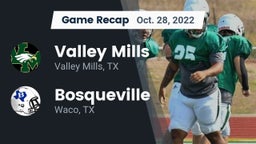 Recap: Valley Mills  vs. Bosqueville  2022