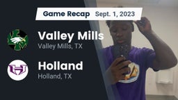 Recap: Valley Mills  vs. Holland  2023
