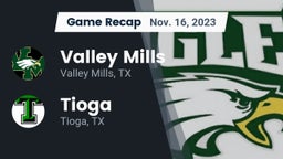 Recap: Valley Mills  vs. Tioga  2023
