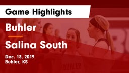Buhler  vs Salina South  Game Highlights - Dec. 13, 2019