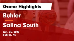 Buhler  vs Salina South  Game Highlights - Jan. 25, 2020