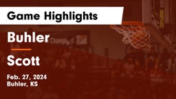 Buhler  vs Scott  Game Highlights - Feb. 27, 2024