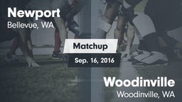 Matchup: Newport  vs. Woodinville  2016