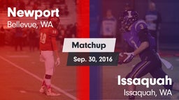 Matchup: Newport  vs. Issaquah  2016