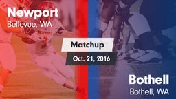 Matchup: Newport  vs. Bothell  2016
