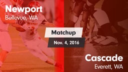 Matchup: Newport  vs. Cascade  2016