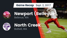 Recap: Newport  (Bellevue) vs. North Creek  2017