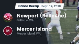 Recap: Newport  (Bellevue) vs. Mercer Island  2018