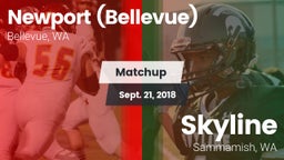 Matchup: Newport  vs. Skyline   2018