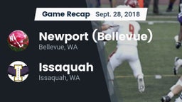 Recap: Newport  (Bellevue) vs. Issaquah  2018