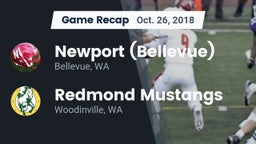 Recap: Newport  (Bellevue) vs. Redmond Mustangs 2018