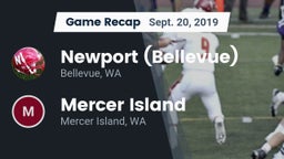 Recap: Newport  (Bellevue) vs. Mercer Island  2019