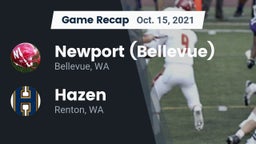 Recap: Newport  (Bellevue) vs. Hazen  2021