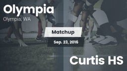 Matchup: Olympia  vs. Curtis HS 2016