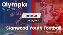 Matchup: Olympia  vs. Stanwood Youth Football 2016
