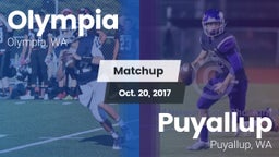 Matchup: Olympia  vs. Puyallup  2017