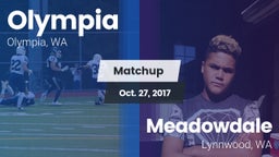 Matchup: Olympia  vs. Meadowdale  2017