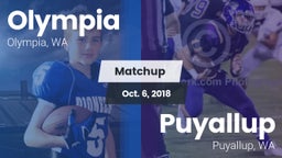Matchup: Olympia  vs. Puyallup  2018