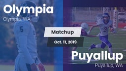 Matchup: Olympia  vs. Puyallup  2019