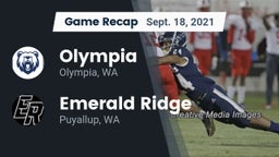 Recap: Olympia  vs. Emerald Ridge  2021