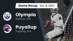 Recap: Olympia  vs. Puyallup  2021
