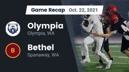 Recap: Olympia  vs. Bethel  2021