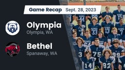 Recap: Olympia  vs. Bethel  2023