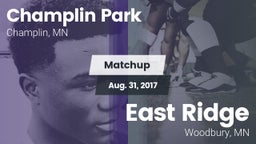 Matchup: Champlin Park High vs. East Ridge 2017
