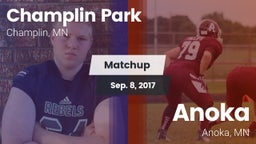 Matchup: Champlin Park High vs. Anoka  2017