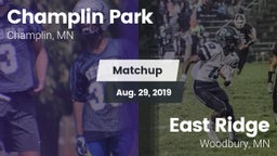 Matchup: Champlin Park High vs. East Ridge  2019