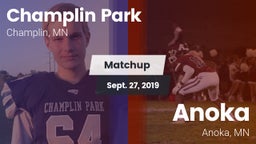 Matchup: Champlin Park High vs. Anoka  2019