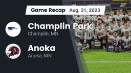 Recap: Champlin Park  vs. Anoka  2023
