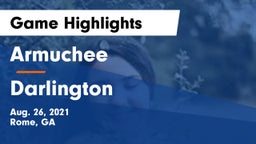 Armuchee  vs Darlington  Game Highlights - Aug. 26, 2021