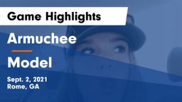 Armuchee  vs Model  Game Highlights - Sept. 2, 2021