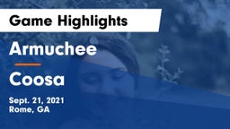 Armuchee  vs Coosa  Game Highlights - Sept. 21, 2021